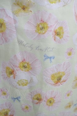 画像4: Melody BasKet / Blooming poppyフロントボタンワンピース M イエロー H-25-10-16-1004-LO-OP-KB-ZH