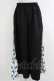 画像1: NieR Clothing / 2WAY SIDE ZIP WIDE PANTS  黒×白 H-25-10-16-1041-PU-PA-KB-ZH (1)