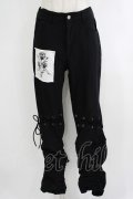 NieR Clothing / ギャザーパンツ  黒 H-25-10-16-1042-PU-PA-KB-ZH