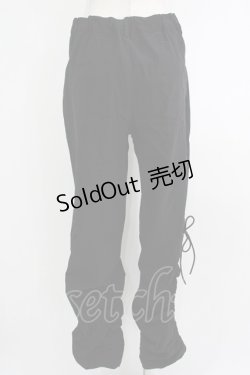 画像3: NieR Clothing / ギャザーパンツ  黒 H-25-10-16-1042-PU-PA-KB-ZH