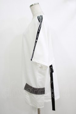 画像2: NieR Clothing / ZIP半袖カーディガン  白 H-25-10-16-1047-PU-TO-KB-ZH