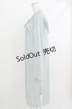 画像2: Deorart / フードロングカーディガン  サックスミント H-25-10-16-1052-PU-TO-KB-ZH