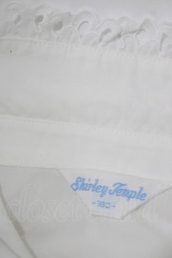 画像4: Shirley Temple / レースフリルブラウス 160 白 H-25-10-16-1056-ET-BL-KB-ZH
