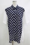 画像1: 【SALE】MILKBOY / STAR SHIRTS  ネイビー H-25-10-16-1058-MB-BL-NS-ZT138 (1)