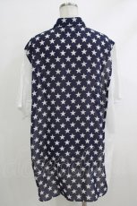 画像3: 【SALE】MILKBOY / STAR SHIRTS  ネイビー H-25-10-16-1058-MB-BL-NS-ZT138 (3)