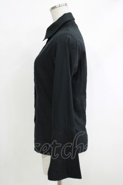 画像2: PEACE NOW / ロングスリーブブラウス  黒 H-25-10-16-1060-PU-BL-KB-ZH