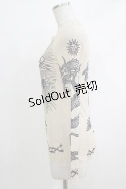 画像2: Jean Paul GAULTIER / パワーネットトップス 40 ベージュ H-25-10-16-1062-GO-TO-NS-ZH