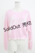 MILK / Pink sweater  ピンク H-25-10-16-1063-ML-TO-KB-ZH