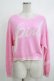 画像1: MILK / Pink sweater  ピンク H-25-10-16-1063-ML-TO-KB-ZH (1)