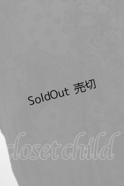 画像4: BPN / フロッキー切替コルセットデザインワンピース M 黒 H-25-10-16-1006-GO-OP-KB-ZH