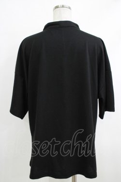 画像3: ACDC RAG / チャイナ半袖カットソー  クロ×赤 H-25-10-16-1064-PU-TO-KB-ZH