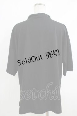 画像3: 【SALE】ACDC RAG / チャイナ半袖カットソー  クロ×赤 H-25-10-16-1064-PU-TO-KB-ZT136