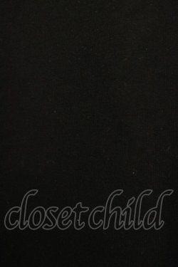 画像4: ACDC RAG / チャイナ半袖カットソー  クロ×赤 H-25-10-16-1064-PU-TO-KB-ZH
