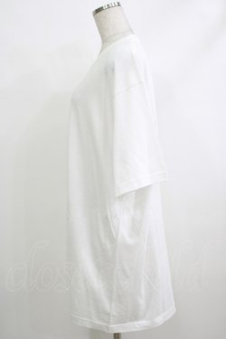 画像2: NieR Clothing / プリントCOTTON CUTSEW XL 白 H-25-10-16-1065-PU-TO-KB-ZH