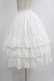 画像2: ATELIER PIERROT / Three-Tiered Ruffle Chiffon Skirt  ホワイト H-25-10-16-1007-EL-SK-KB-ZH (2)