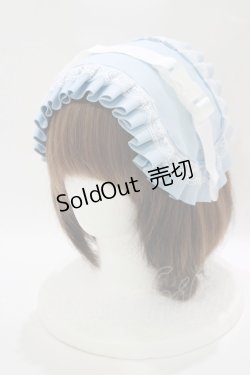 画像1: ACDC RAG / ジャージヘッドドレス  パステルブルー H-25-10-16-1077-PU-AC-KB-ZH