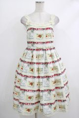 Emily Temple cute / 復刻JAM瓶キャミワンピース  アイボリー H-25-10-16-1011-ET-OP-KB-ZH