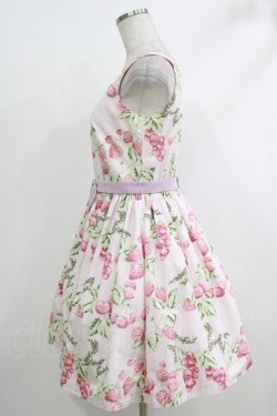 画像2: MILK / CHERRY gardenドレス  ベビーピンクベース H-25-10-16-1013-ML-OP-KB-ZH