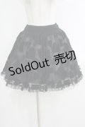 MILK / ハートチュールスカート  ブラック H-25-10-16-1014-ML-SK-KB-ZH