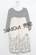 Emily Temple cute / フォレストフロッキーワンピース  アイボリー H-25-10-16-1017-ET-OP-KB-ZH