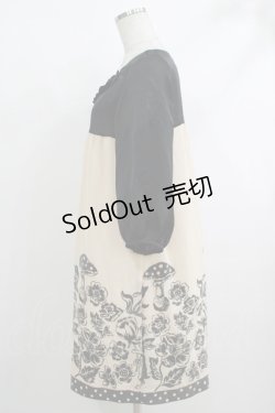 画像2: Emily Temple cute / フォレストフロッキーワンピース  アイボリー H-25-10-16-1017-ET-OP-KB-ZH