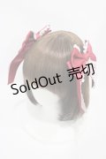 BABY,THE STARS SHINE BRIGHT / サテンリボンコーム  エンジ H-25-10-16-008-BA-AC-NS-ZH