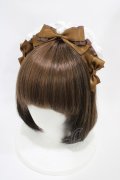 DearMyLove / コットンレースメイドカチューシャ  チョコ H-25-10-16-009-EL-AC-NS-ZH