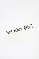 m petit by misako / AMフリルロングAC  生成り H-25-10-16-012-LO-ZA-NS-ZH