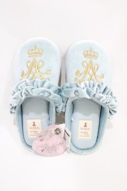 画像1: m petit by misako / AMRSクラウンシシュウ 23〜25cm サックス H-25-10-16-002-LO-SH-NS-ZH