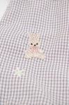 画像3: Maison de FLEUR / 《Easter》ラビット刺繍巾着  ラベンダー H-25-10-16-020-LO-ZA-NS-ZH (3)