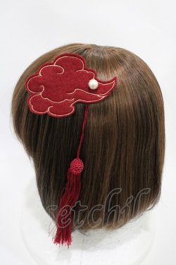 画像4: R-SERIES / 春告げパンダジャンパースカートセット S レッド H-25-10-16-034-LO-OP-NS-ZH