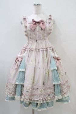 画像1: Cute.Q（海外ロリータブランド） / Little Lily High Waist セット S ピンク H-25-10-16-035-0-OP-NS-ZH