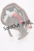 metamorphose / GRANBLUE FANTASYコラボ/ヴァンピィ ハーフボンネットカチューシャ  ブラック H-25-10-17-042-ME-AC-NS-ZH