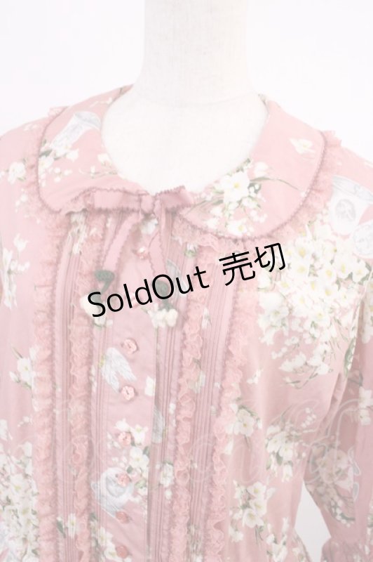 画像4: PINK HOUSE / ローエングリンプリントのワンピース Free ピンク H-25-10-17-003-LO-OP-NS-ZH (4)