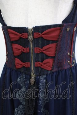画像4: Ozz oneste / Circus Roseベスト  ネイビー H-25-10-17-1035-OO-TO-KB-ZH