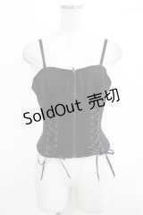 MIHO MATSUDA / ビスチェ・フィディウス M ブラック H-25-10-17-1037-GO-TO-KB-ZH