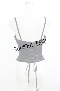 画像3: MIHO MATSUDA / ビスチェ・フィディウス M ブラック H-25-10-17-1037-GO-TO-KB-ZH