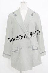 Jane Marple / コットンギャバジンのマリンコート  ミント H-25-10-17-1043-JM-CO-KB-ZH