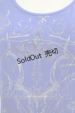 画像5: Ozz Croce / プリント刺繍カットソーワンピース  ブルー H-25-10-17-1044-OO-OP-KB-ZT159