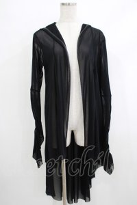 Na+H / ecネットパーカー  ブラック H-25-10-17-1046-PU-TO-KB-ZH