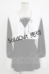 MIHO MATSUDA / ブラウス・マニエ S ブラック H-25-10-17-1047-GO-BL-KB-ZH