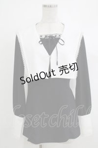 MIHO MATSUDA / ブラウス・マニエ S ブラック H-25-10-17-1047-GO-BL-KB-ZH