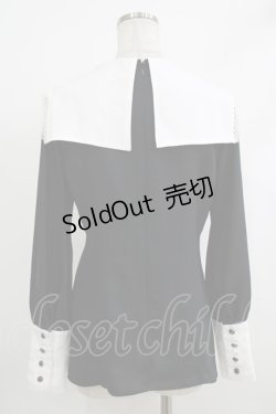 画像3: MIHO MATSUDA / ブラウス・マニエ S ブラック H-25-10-17-1047-GO-BL-KB-ZH