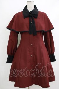 MIHO MATSUDA / ワンピース・バドナ  ボルドー H-25-10-17-1048-GO-OP-KB-ZH