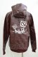 画像3: NieR Clothing / レザーZIPパーカー  茶 H-25-10-17-1049-PU-TO-KB-ZH (3)
