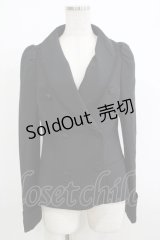 MIHO MATSUDA / ダブルボタンジャケット M 黒 H-25-10-17-1050-GO-JA-KB-ZH