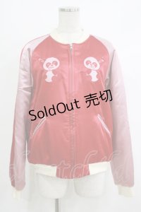 Candy Stripper / ANARCHY PEPE SOUVENIR JACKET  レッド H-25-10-17-1052-PU-JA-KB-ZH