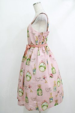 画像2: Emily Temple cute / Revivalノースリーブワンピース M Swan Perfume柄ピンク H-25-10-17-1001-ET-OP-KB-ZH