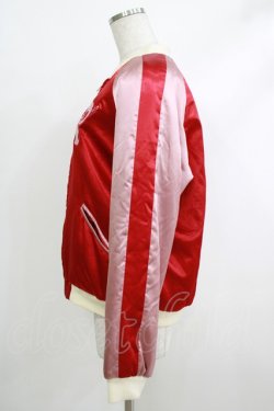 画像2: Candy Stripper / ANARCHY PEPE SOUVENIR JACKET  レッド H-25-10-17-1052-PU-JA-KB-ZH