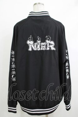 画像3: NieR Clothing / 刺繍ブルゾン F 黒 H-25-10-17-1054-PU-JA-KB-ZH
